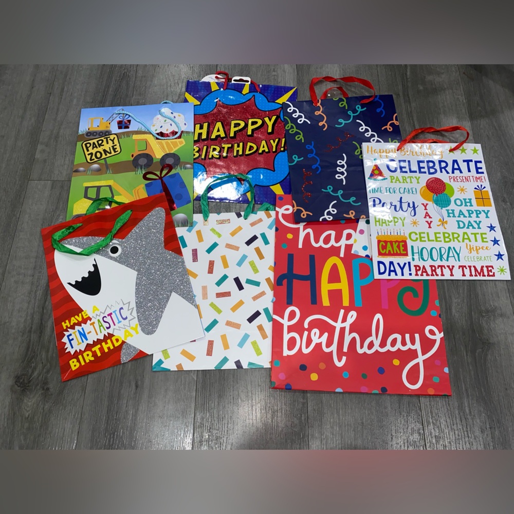 Party City Vibrant Gift Bag Collection
